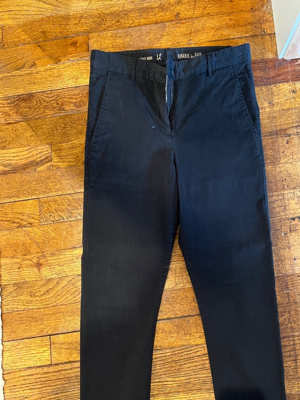 Gap Skinny black trousers